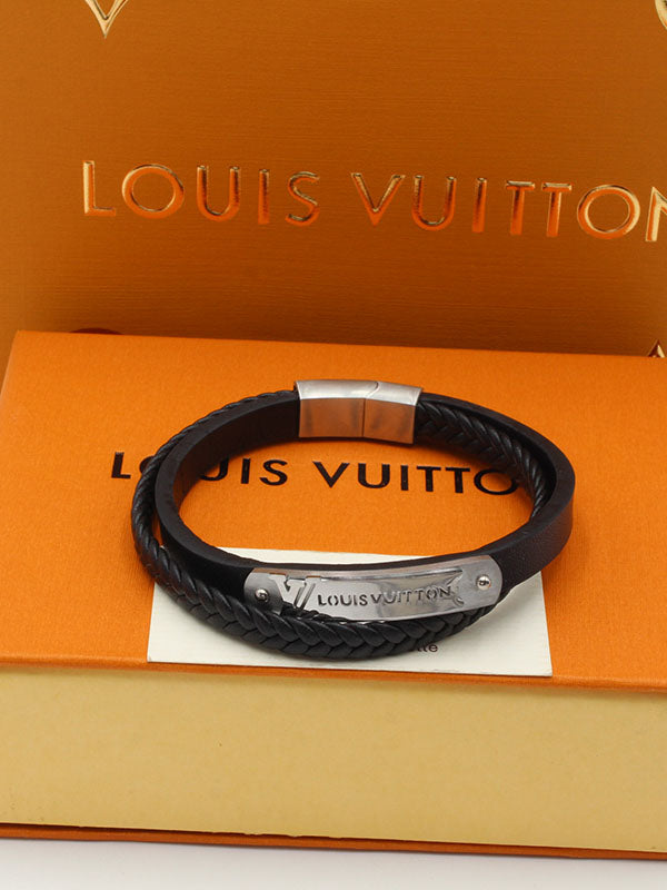 اساور لويس فيتون رجالي دبل لاينز اسواره louis vuitton