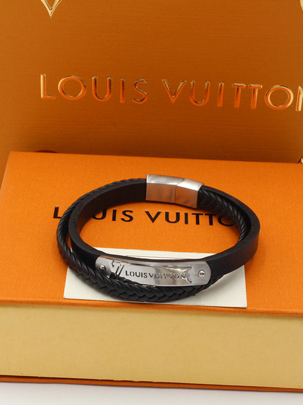 اساور لويس فيتون رجالي دبل لاينز اسواره louis vuitton