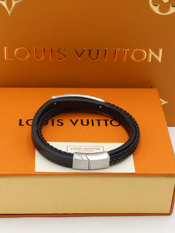 اساور لويس فيتون رجالي دبل لاينز اسواره louis vuitton