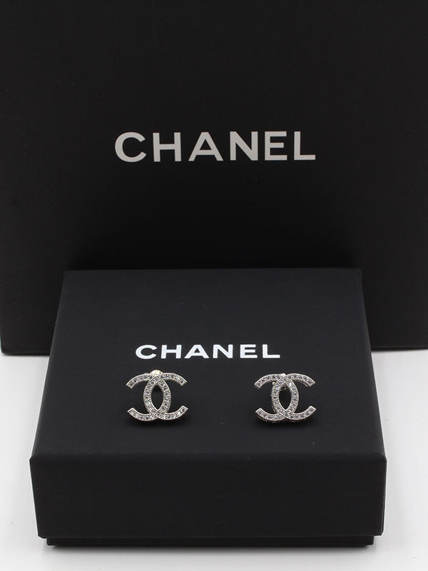 حلق شانيل زركون ناعم حلق chanel
