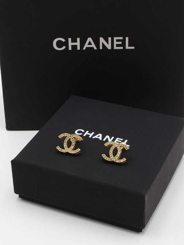 حلق شانيل زركون ناعم حلق chanel