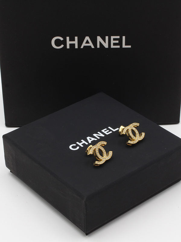 حلق شانيل زركون ناعم حلق chanel