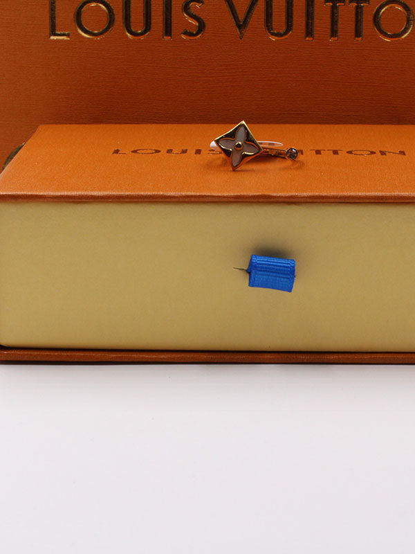 خاتم لويس فيتون شيل ابيض خواتم louis vuitton