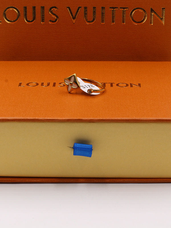 خاتم لويس فيتون شيل ابيض خواتم louis vuitton