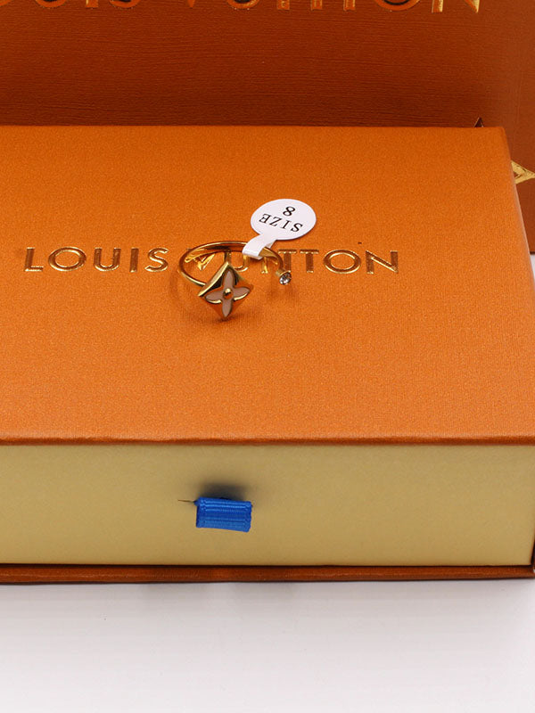 خاتم لويس فيتون شيل ابيض خواتم louis vuitton