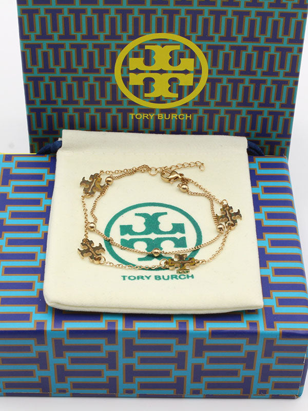 اسواره توري بورش دبل شاين قولد اسواره tory burch