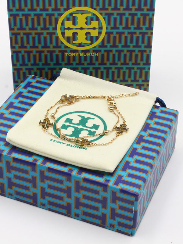 اسواره توري بورش دبل شاين قولد اسواره tory burch