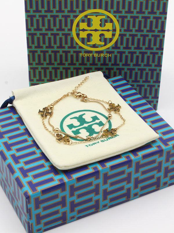 اسواره توري بورش دبل شاين قولد اسواره tory burch