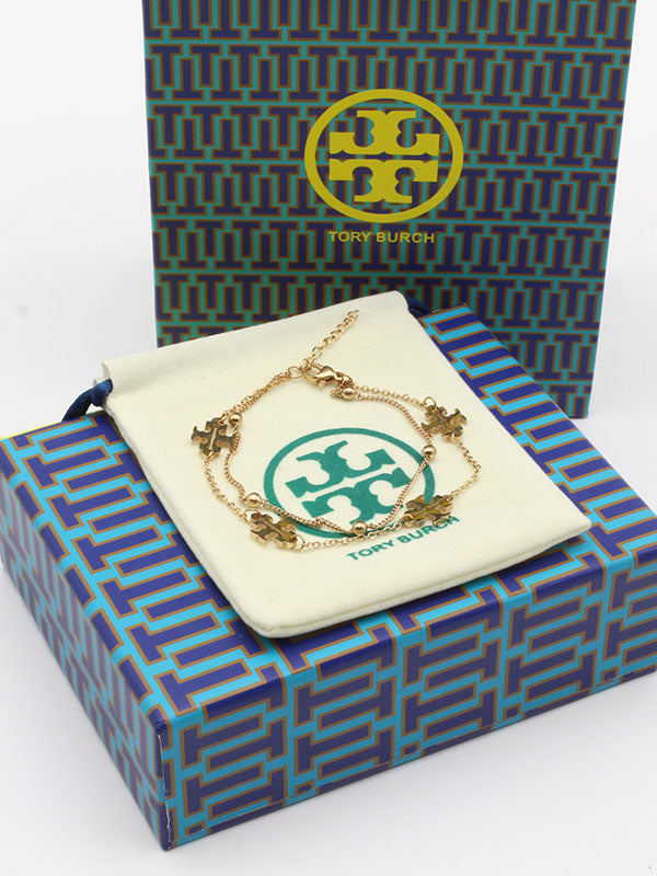 اسواره توري بورش دبل شاين قولد اسواره tory burch