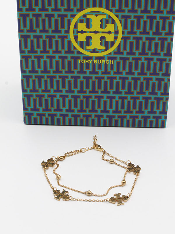اسواره توري بورش دبل شاين قولد اسواره tory burch