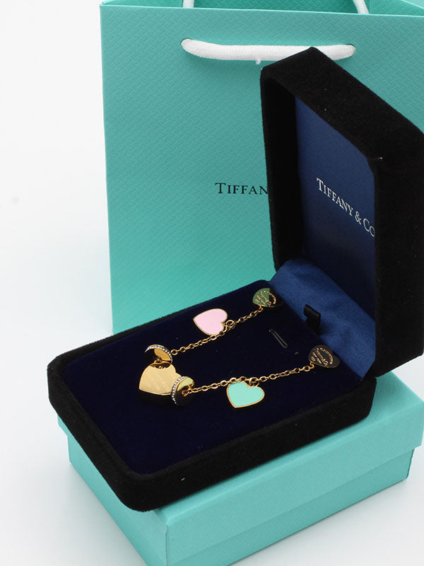 طقم تيفاني هارت ملون اطقم tiffany