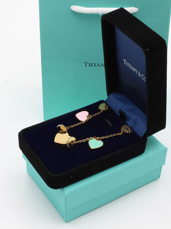 طقم تيفاني هارت ملون اطقم tiffany