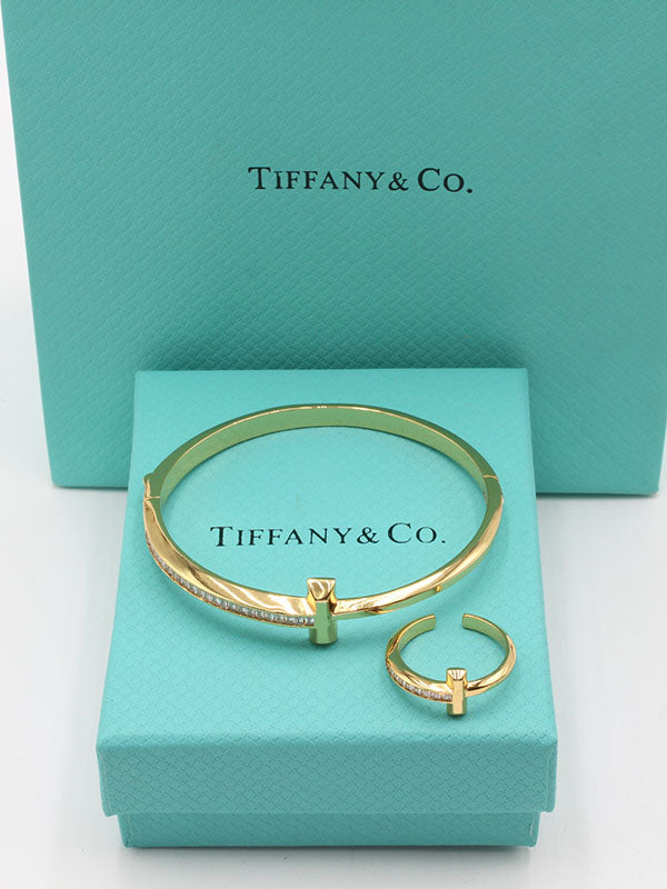 اسواره تيفاني بنقل الجديدة مع خاتم اسواره tiffany