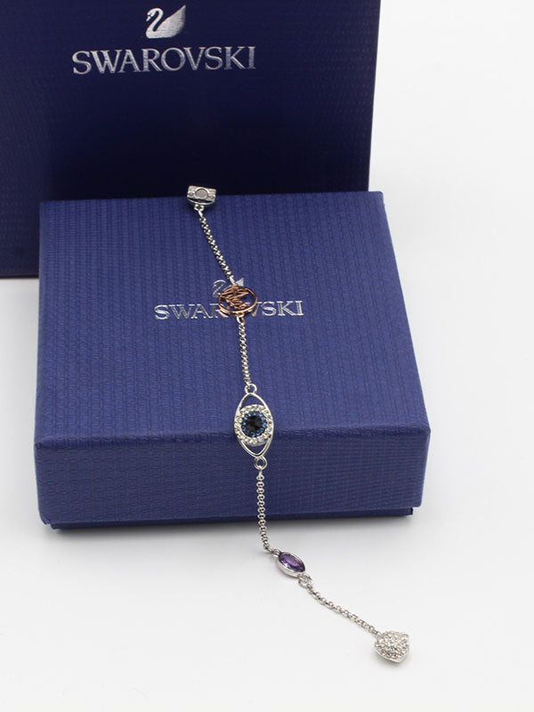 اسواره سواروفسكي بلو ايز اسواره Swarovski فضي