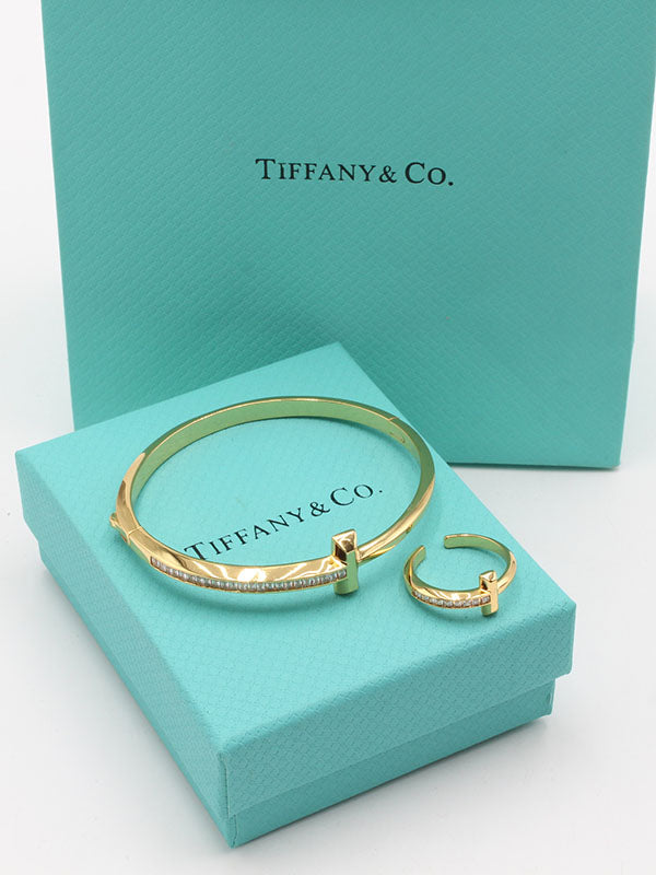 اسواره تيفاني بنقل الجديدة مع خاتم اسواره tiffany
