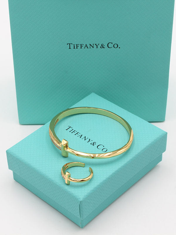 اسواره تيفاني بنقل الجديدة مع خاتم اسواره tiffany