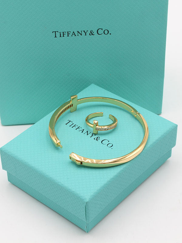 اسواره تيفاني بنقل الجديدة مع خاتم اسواره tiffany
