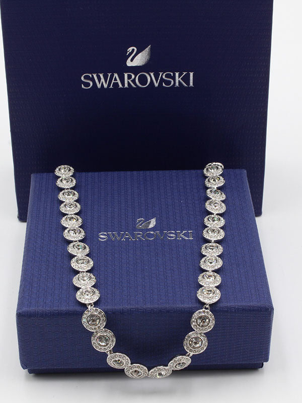 سلسال عقد سواروفسكي كامل زركون سلسال Swarovski
