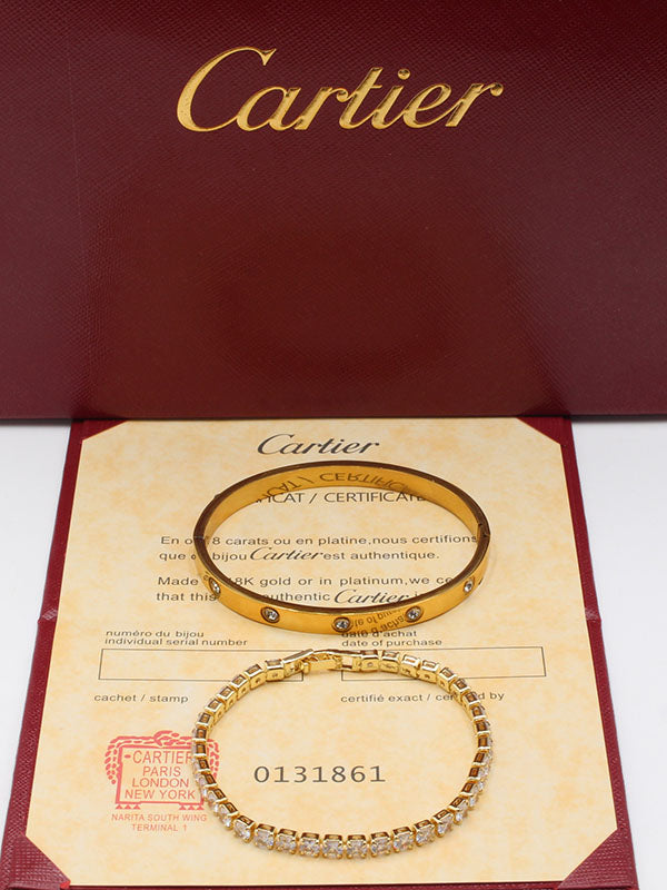 اساور كارتير 326 اسواره CARTIER ذهبي