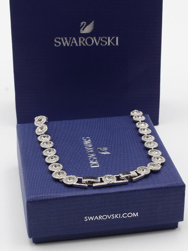 سلسال عقد سواروفسكي اونا انجيليك كامل زركون سلسال Swarovski
