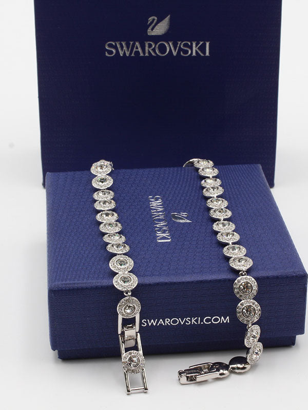 سلسال عقد سواروفسكي اونا انجيليك كامل زركون سلسال Swarovski