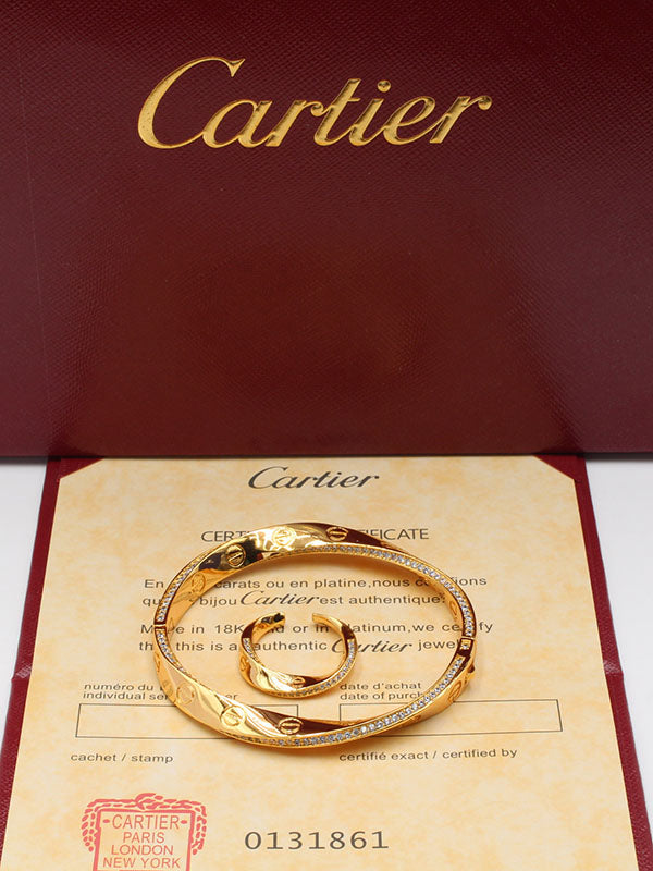 اساور كارتير مع خاتم 410 اسواره CARTIER