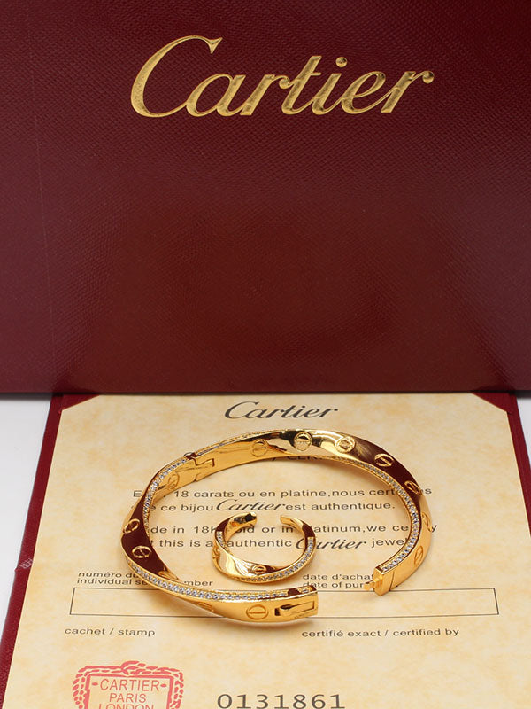 اساور كارتير مع خاتم 410 اسواره CARTIER