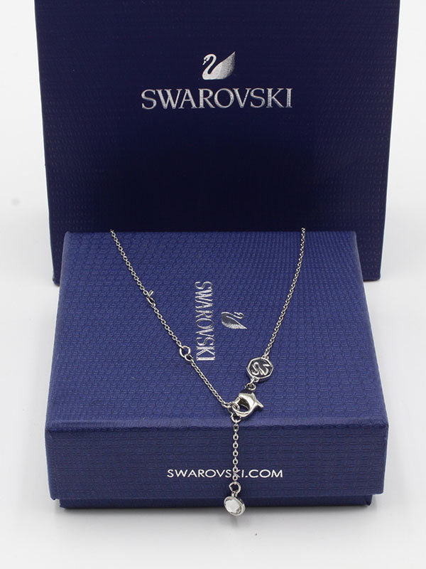 سلسال سواروفسكي سوان زركون كبير سلسال Swarovski