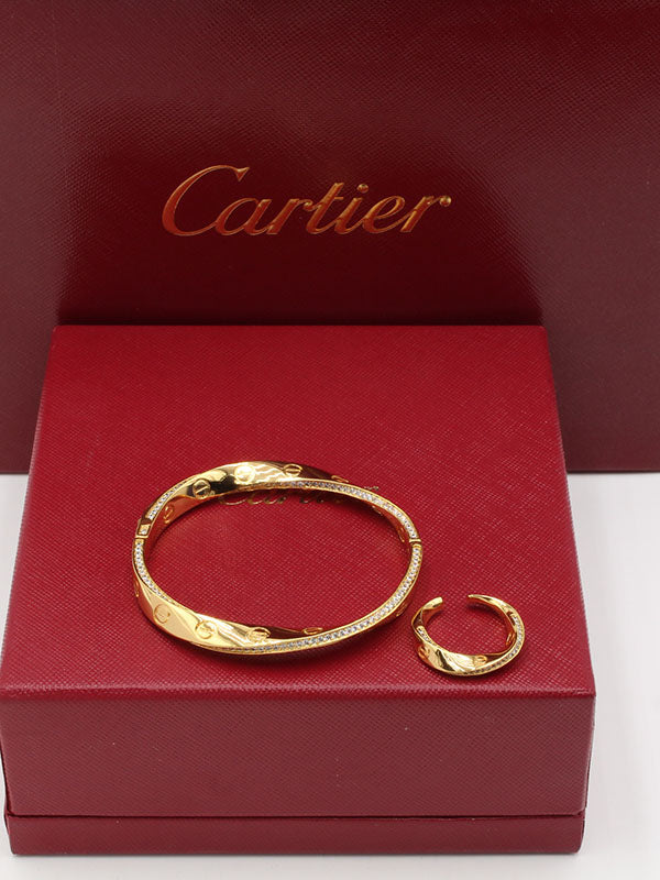 اساور كارتير مع خاتم 410 اسواره CARTIER