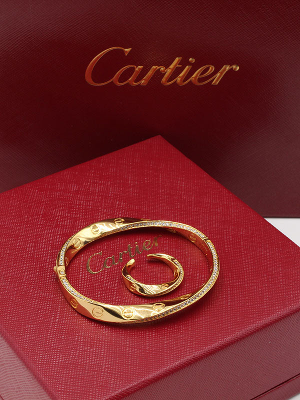 اساور كارتير مع خاتم 410 اسواره CARTIER