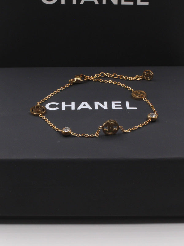 اسواره شانيل ناعمة لوقو اسواره chanel ذهبي