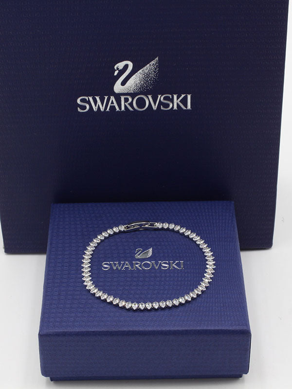 اساور تنس سواروفسكي زركون 397 اسواره Swarovski فضي