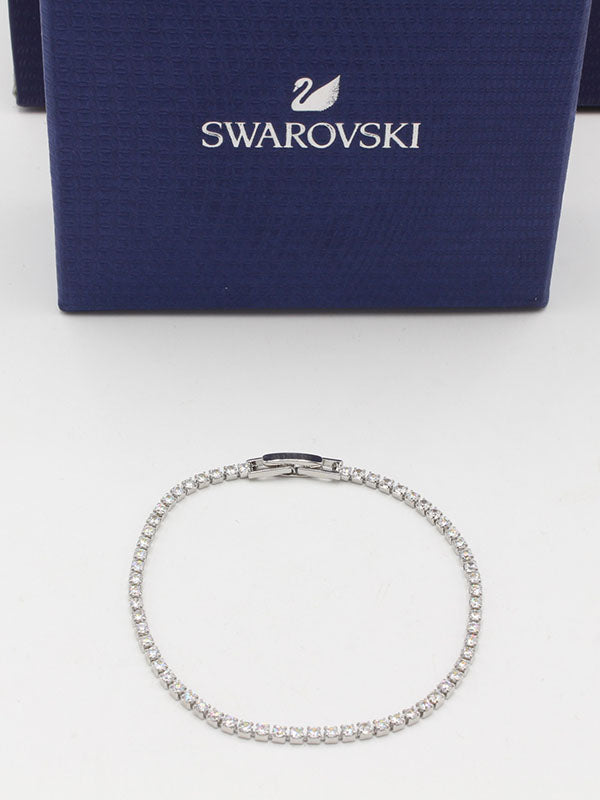 اساور تنس سواروفسكي زركون 399 اسواره Swarovski فضي