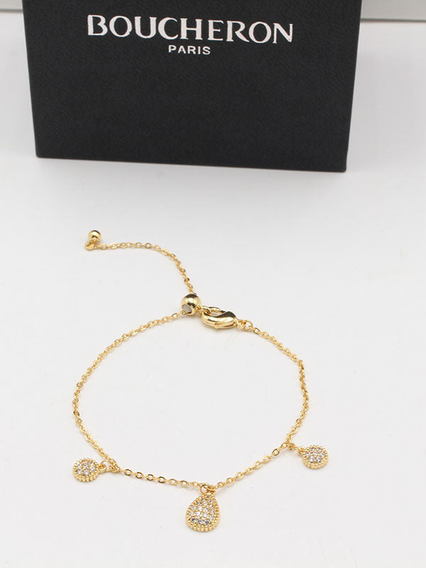 اسواره بوشرون دمعه ناعمه زركون اسواره bucheron ذهبي
