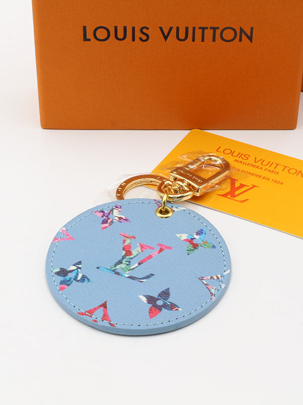 ميدالية لويس فيتون سماوي لوقو جلد ميدالية louis vuitton