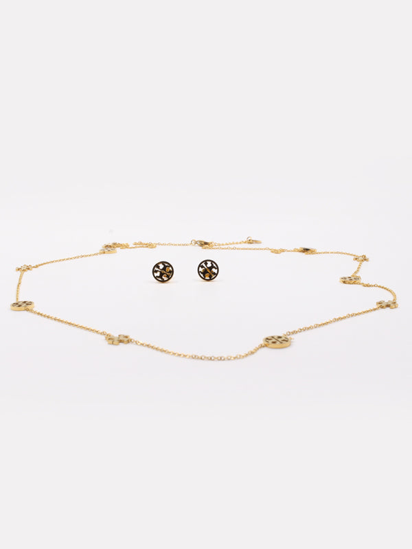 طقم توري بورش طويل ذهبي اطقم tory burch