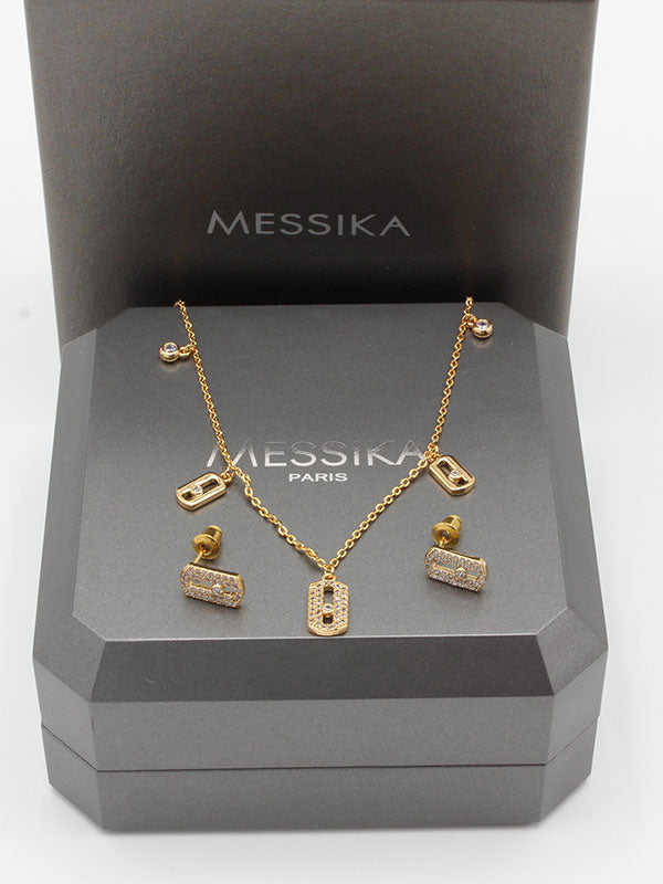 طقم ميسيكا تشوكر زركون ناعم اطقم messika