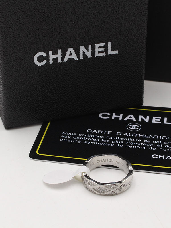 خاتم دبلة شانيل زركون انيق خواتم chanel