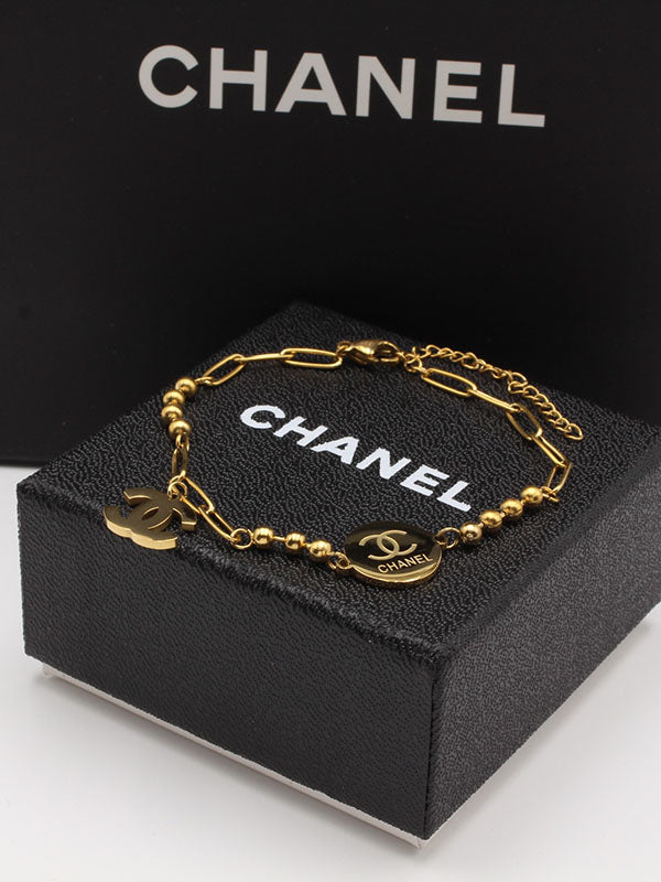 اسوارة شانيل جنزير ناعمه لوقو اسواره chanel
