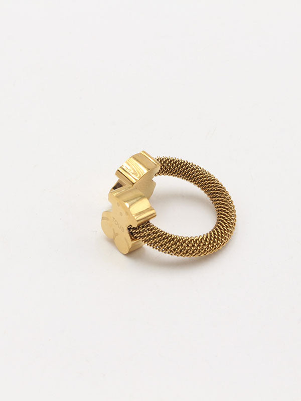 خاتم دبدوب ذهبي برونز خواتم دبدوب