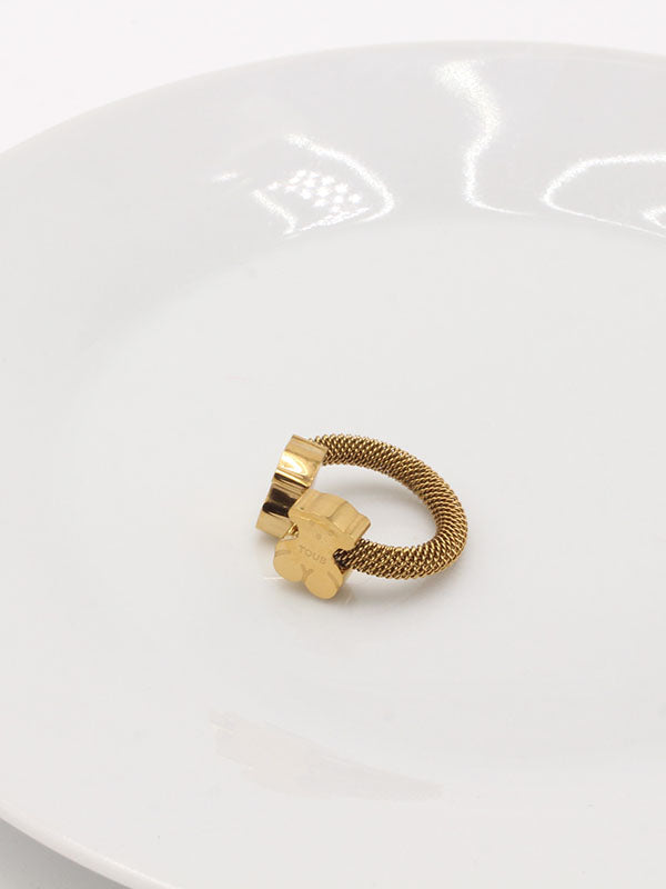 خاتم دبدوب ذهبي برونز خواتم دبدوب