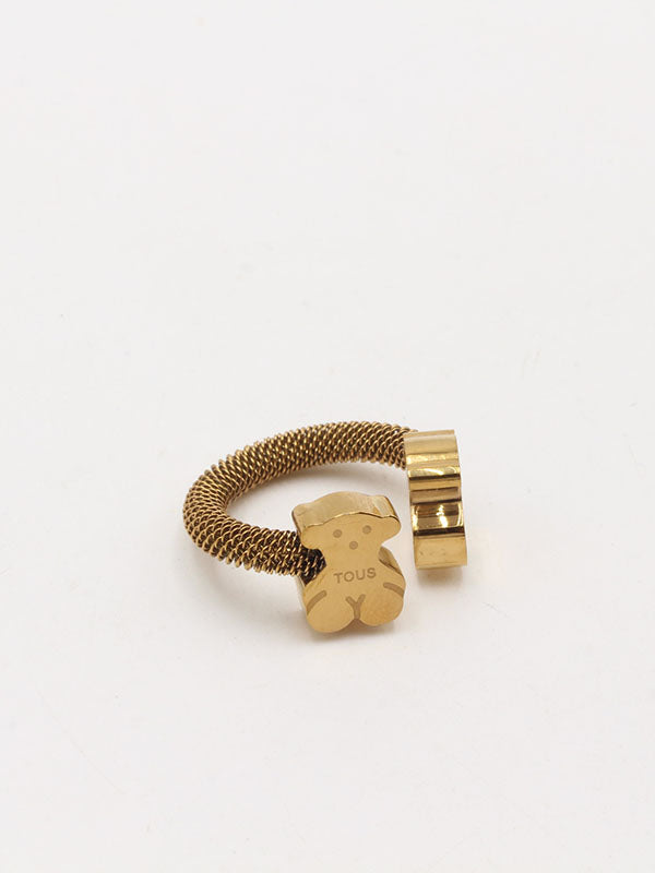 خاتم دبدوب ذهبي برونز خواتم دبدوب