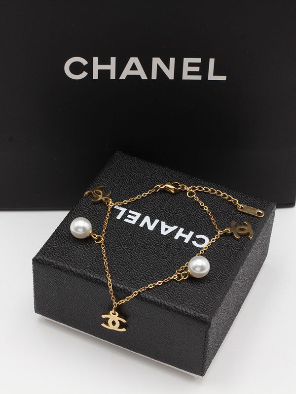 اسوارة شانيل لولو بيرل لوقو اسواره chanel