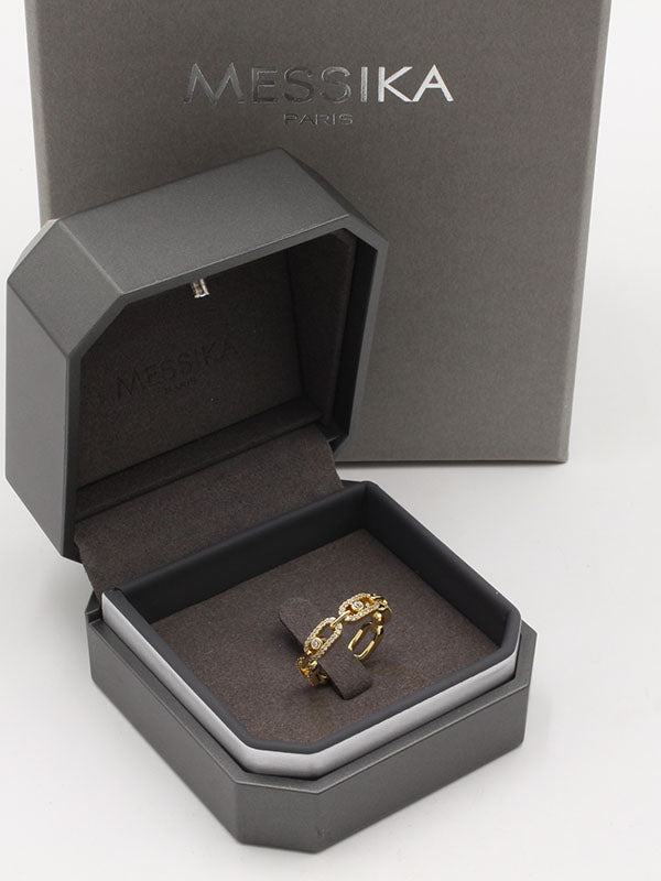 خاتم ميسيكا دبله فل زركون الجديده خواتم messika