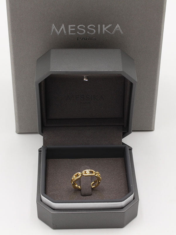 خاتم ميسيكا دبله فل زركون الجديده خواتم messika