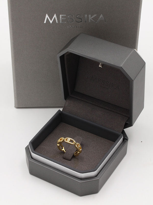 خاتم ميسيكا دبله فل زركون الجديده خواتم messika