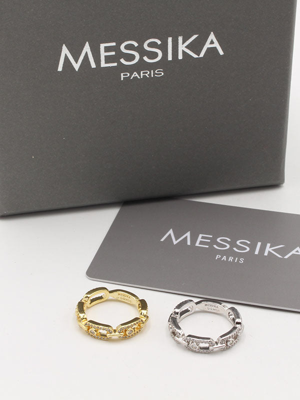 خاتم ميسيكا دبله فل زركون الجديده خواتم messika