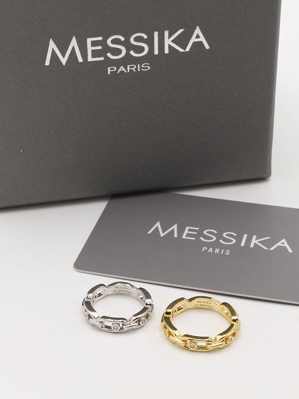 خاتم ميسيكا دبله زركون الجديده خواتم messika