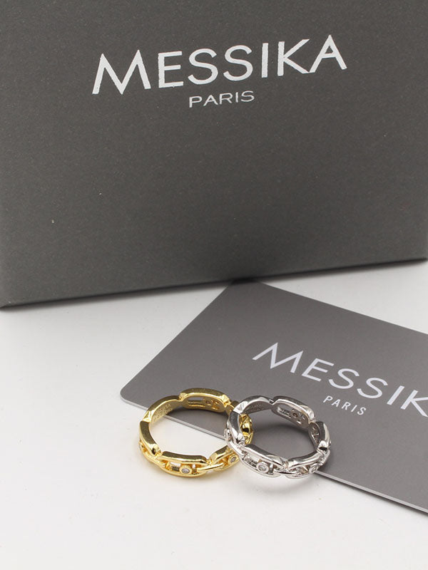 خاتم ميسيكا دبله زركون الجديده خواتم messika