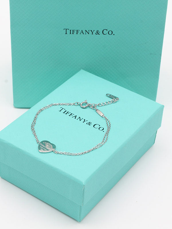 اسواره تيفاني هارت ناعمة اسواره tiffany فضي